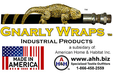 All Gnarly Wraps™ brand Hose Sleeves and Cable Wraps are Proudly Made In America. All Gnarly Wraps™ brand Hose Sleeves and Cable Wraps are Proudly Made In America.