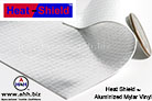 Heat Shield&trade; Aluminized Mylar Thermal Reflective Vinyl 18 oz. - Reflects Heat, used in soft coolers and also photography reflectors
