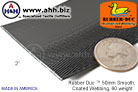 2'' Rubber Duc&trade; brand Rubber Coated Webbing Smooth Glossy 60 weight